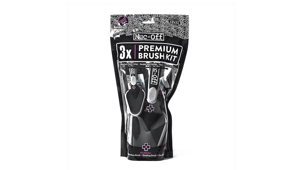 Muc-Off 3x Premium Brush Set