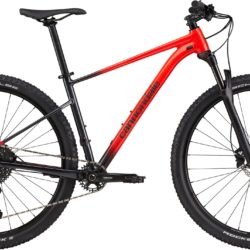 cannondale red mountain bike