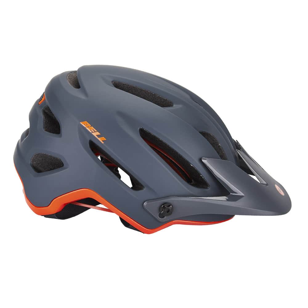 bell 4forty mips helmet cliffhanger matte gloss slate orange 4