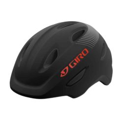 giro scamp youth helmet matte black hero